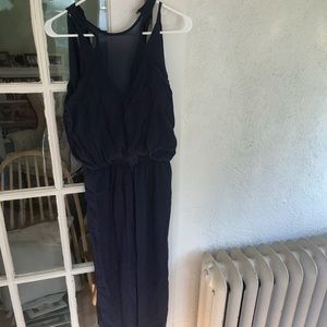 Navy blue jumpsuit